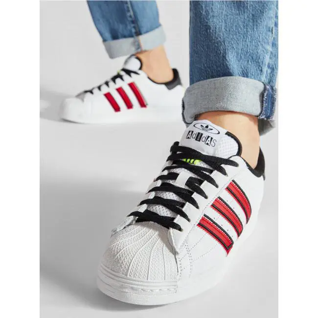 Adidas shoes - WHITE / RED / BLACK - GX6026 6