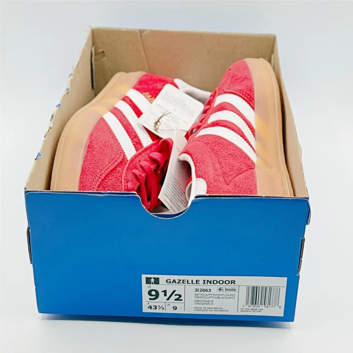 Adidas shoes - adidas Gazelle - Gazelle - JI2063 - Red 0