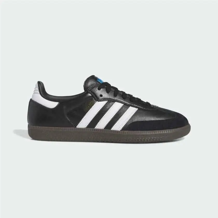 Adidas Men`s Sz 7.5/ Womens 8.5 Originals Samba Adv Black White Gum IE3100 Nby