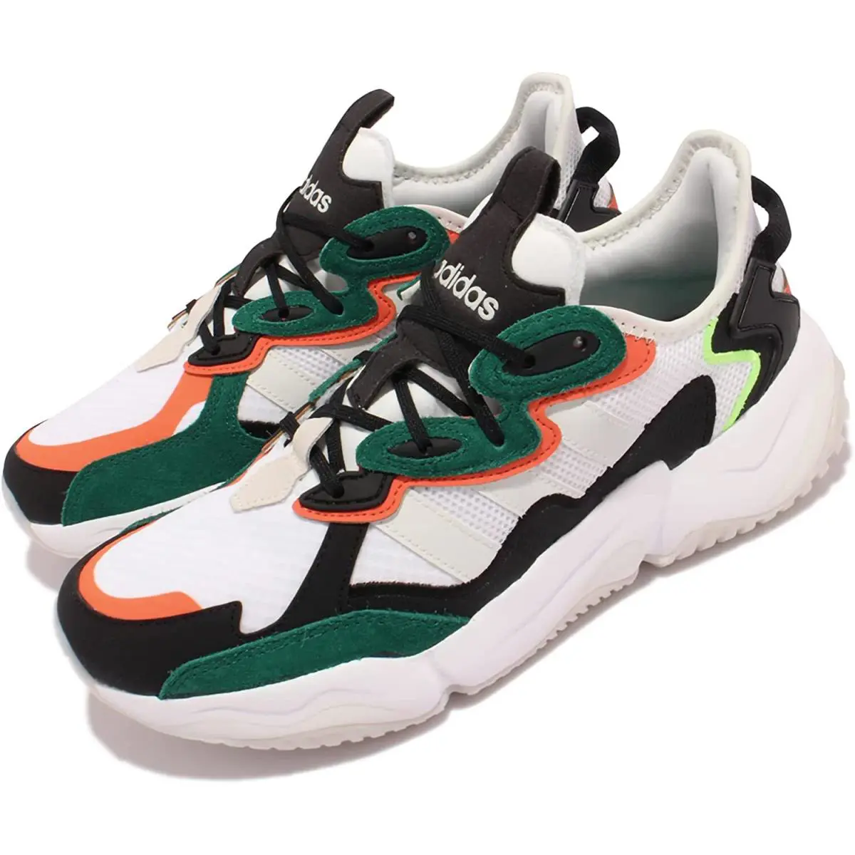 Adidas shoes - White / Green / Black / Orange - GY3711 0