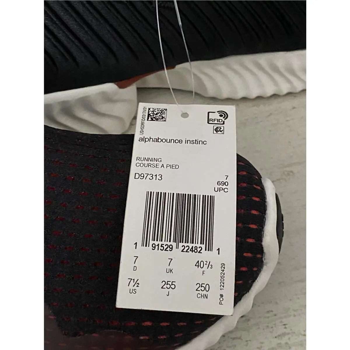 Adidas shoes - adidas Alphabounce - Alphabounce - D97313 - Black (UPC: 0191529224821) 4