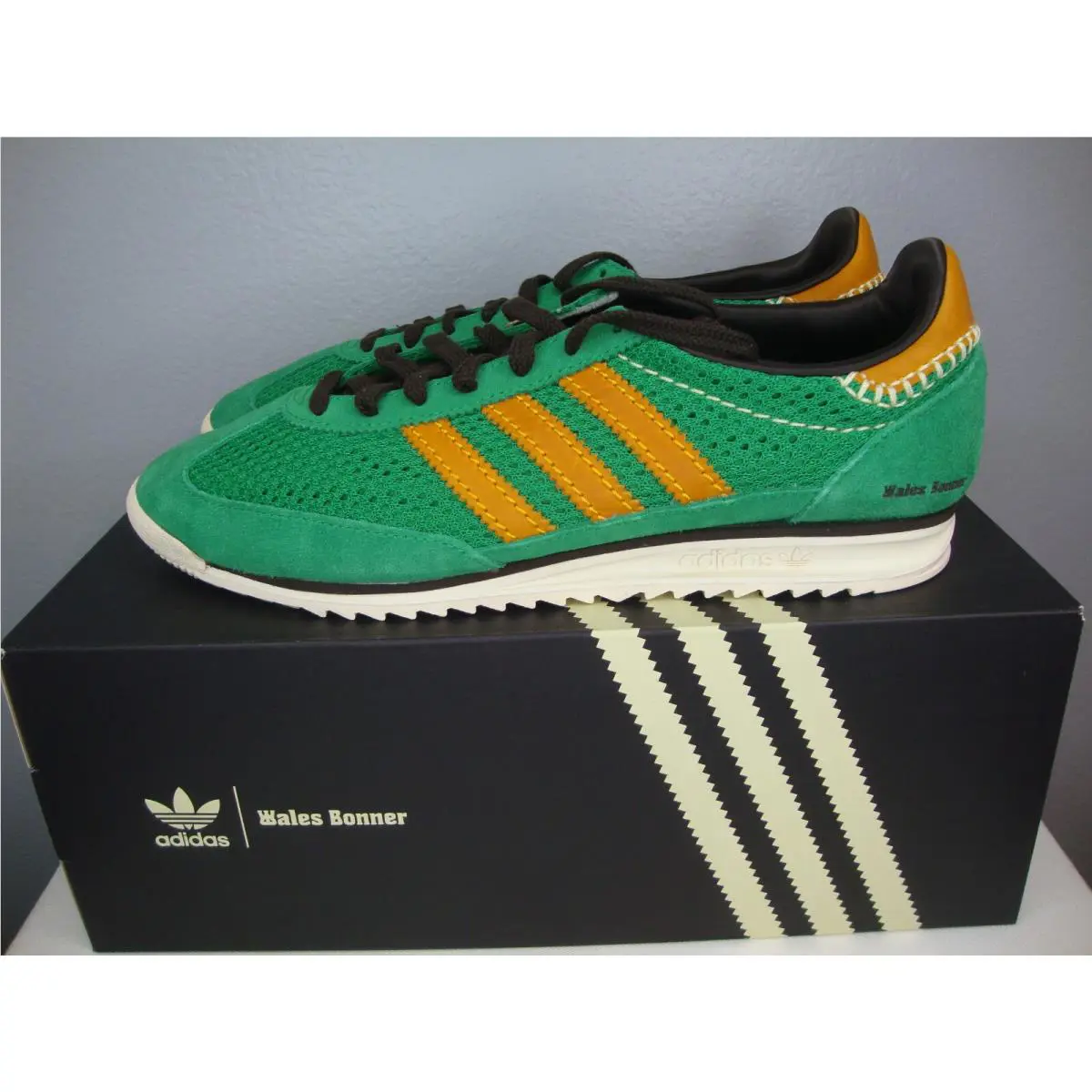Adidas shoes - adidas SL 72 Knit - Knit - IG0571 - Green (UPC: 196464622299) 0
