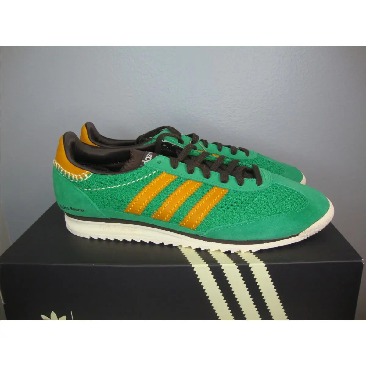 Adidas shoes - adidas SL 72 Knit - Knit - IG0571 - Green (UPC: 196464622299) 4