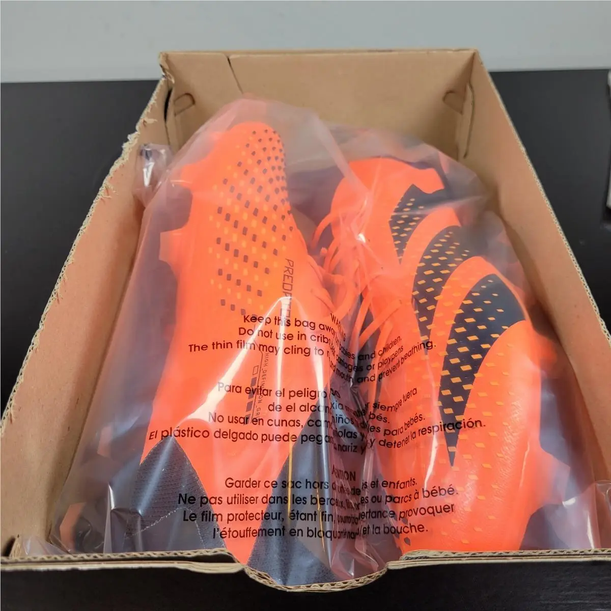 Adidas shoes - Adidas Predator Accuracy .1 Low FG - GW4574 - Orange 5