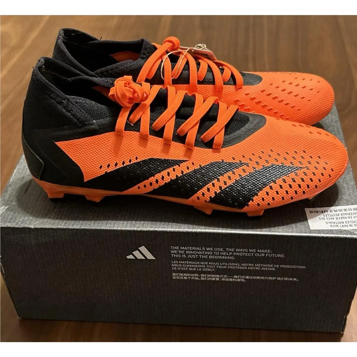 Adidas Predator Accuracy.1 Low FG “heatspawn Pack” Soccer Cleats Men`s Size 8