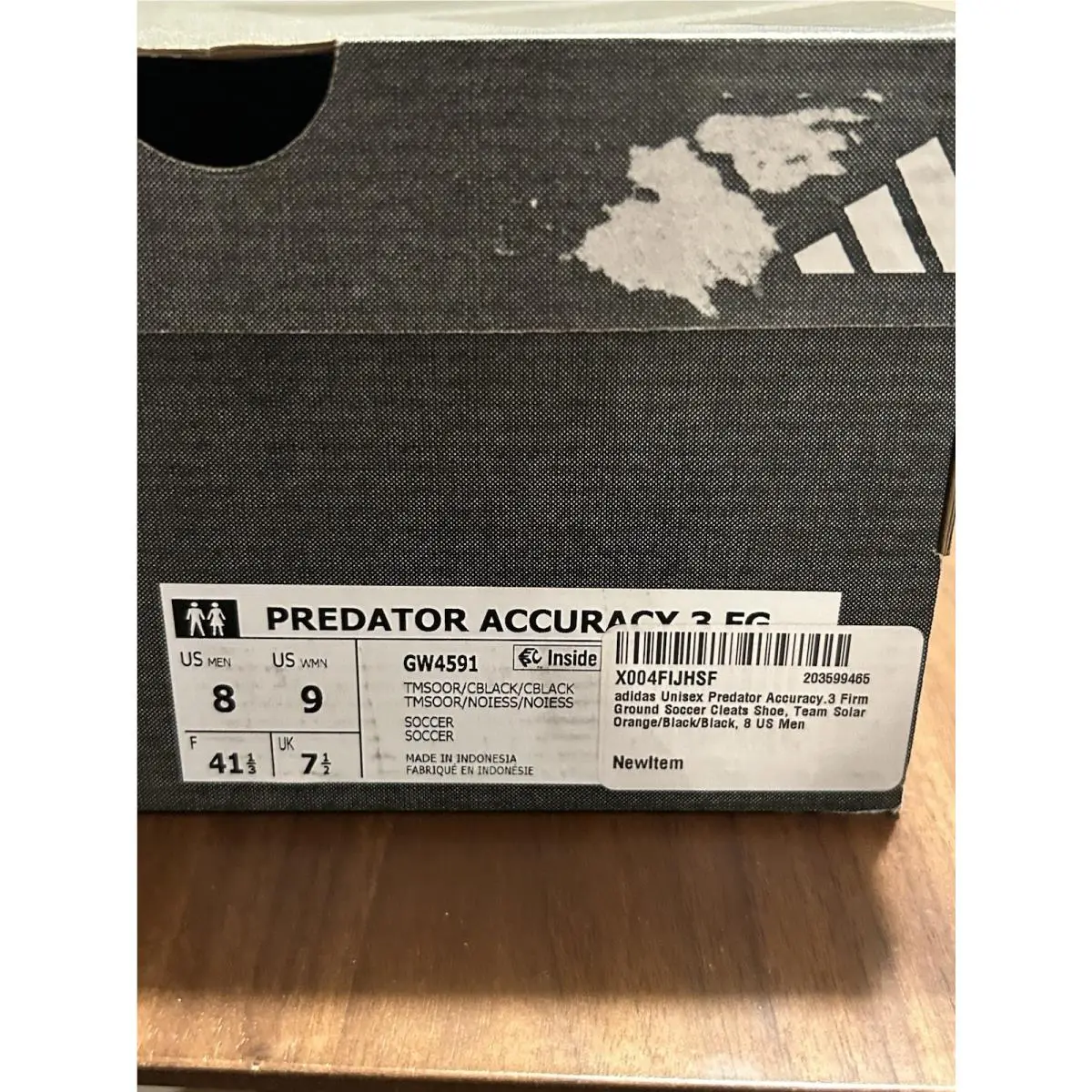 Adidas shoes - adidas Predator Accuracy.1 - Predator - GW4574 - Orange 8