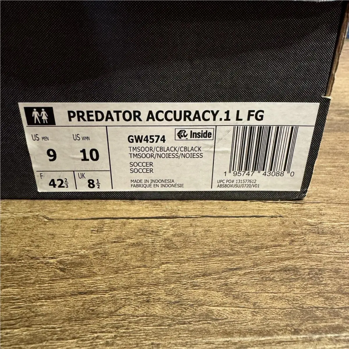 Adidas shoes - Adidas Predator Accuracy .1 Low FG - GW4574 - Orange 0