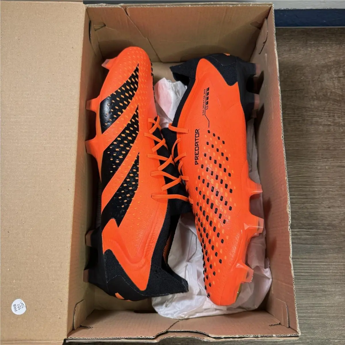Adidas shoes - Adidas Predator Accuracy .1 Low FG - GW4574 - Orange 1