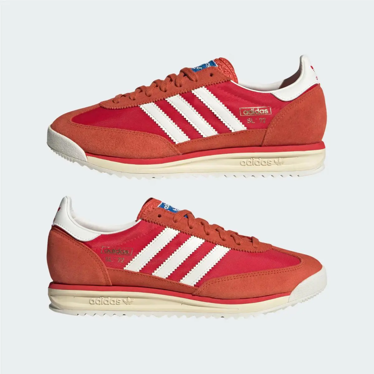 Adidas shoes - Adidas Originals SL72 RS - Originals - JH8642 - Preloved Red / Core White / Pure Ruby 4