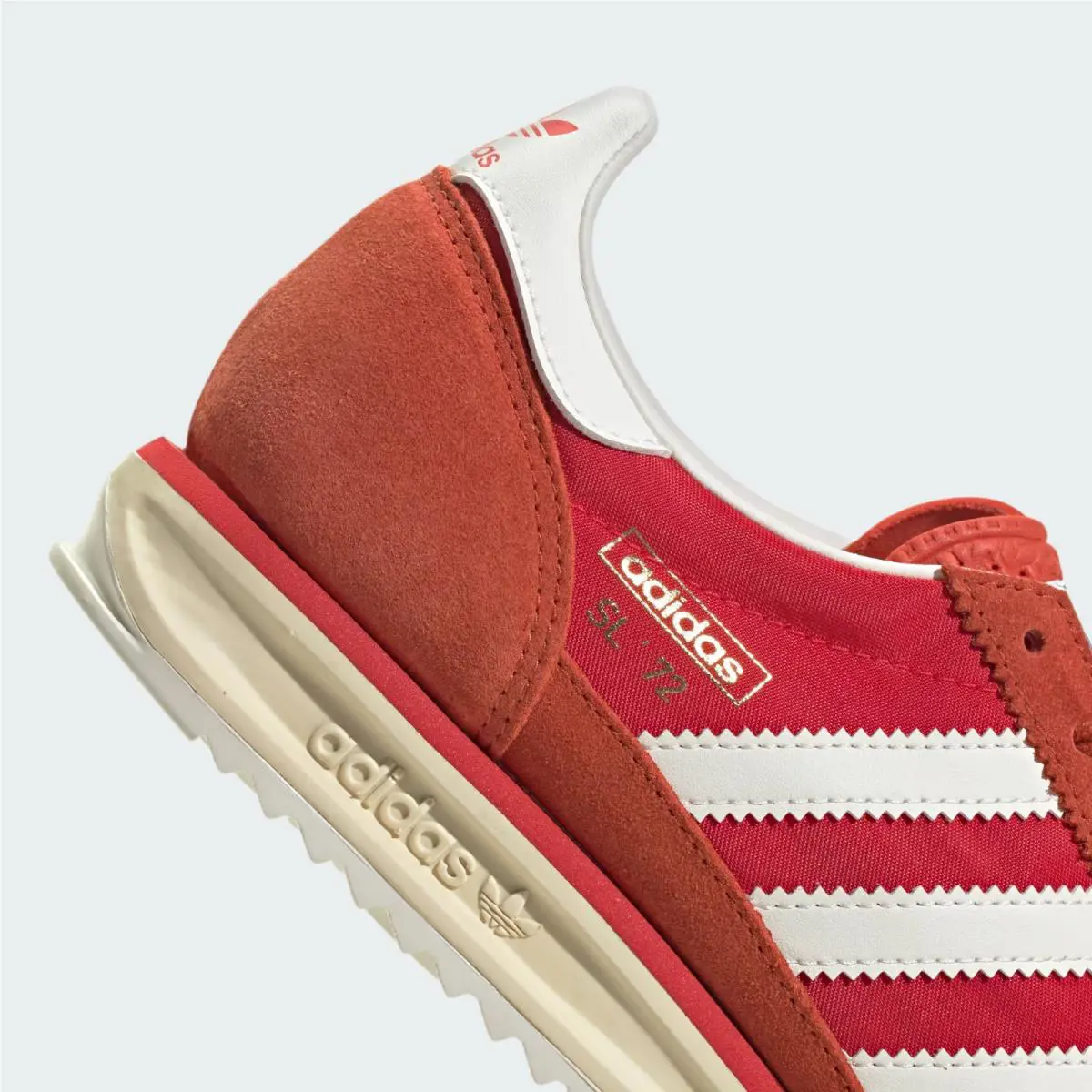 Adidas shoes - Adidas Originals SL72 RS - Originals - JH8642 - Preloved Red / Core White / Pure Ruby 5