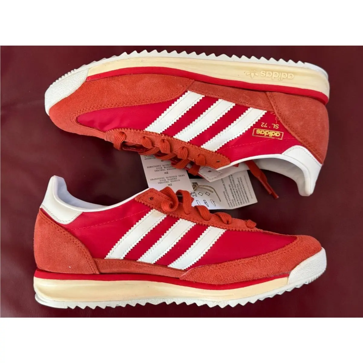 Adidas shoes - adidas SL 72 RS - JH8642 - Preloved Red / Core White / Pure Ruby (UPC: 197615852398) 11