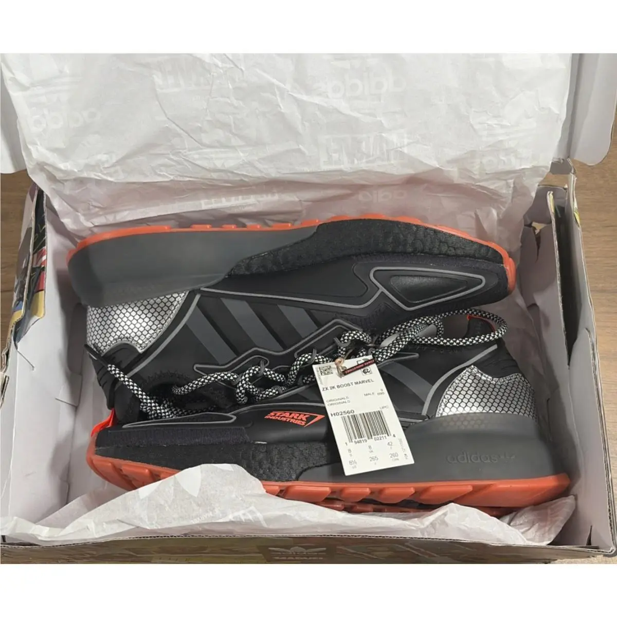 Adidas shoes - adidas ZX - H02560 - Black (UPC: 0194819022114) 13