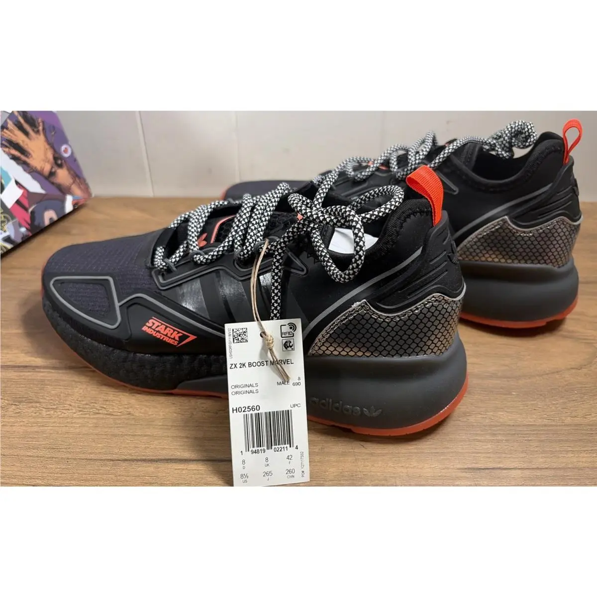 Adidas shoes - adidas ZX - H02560 - Black (UPC: 0194819022114) 3