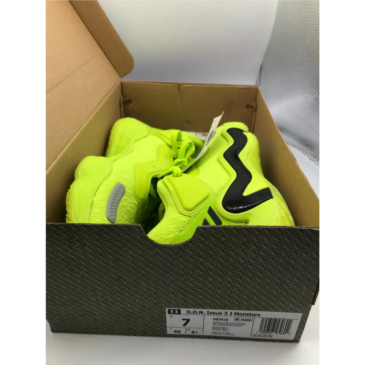 Adidas shoes - adidas D.O.N. Issue #3 - Issue - Green (UPC: 194818579602) 8