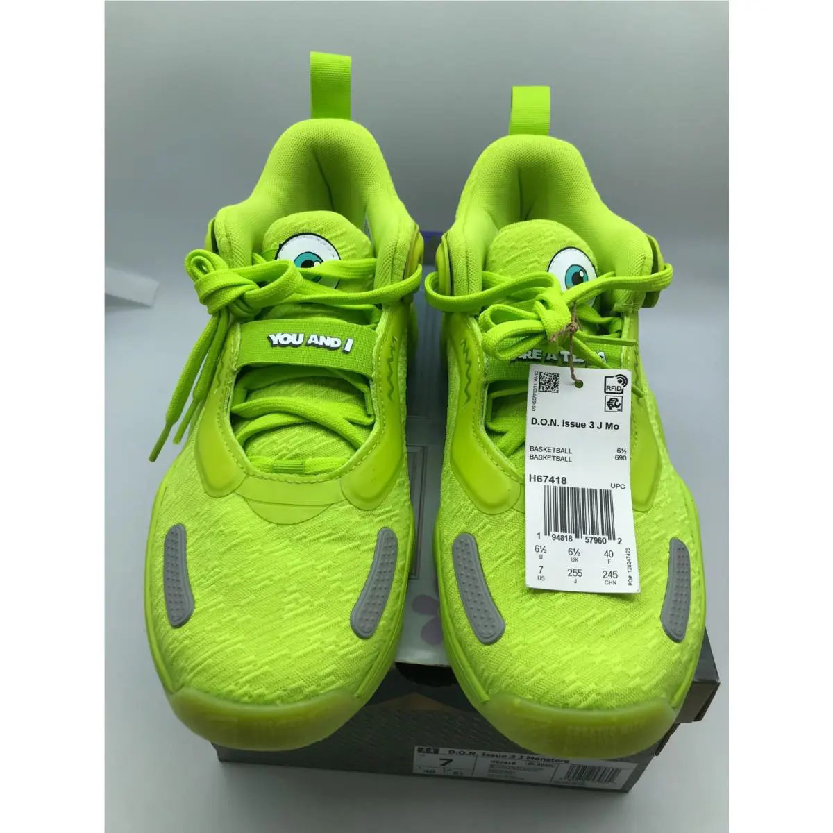 Adidas shoes - adidas D.O.N. Issue #3 - Issue - Green (UPC: 194818579602) 5