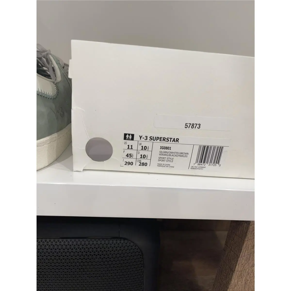 Adidas shoes - adidas Y-3 Superstar - Superstar - IG0801 - Green 1