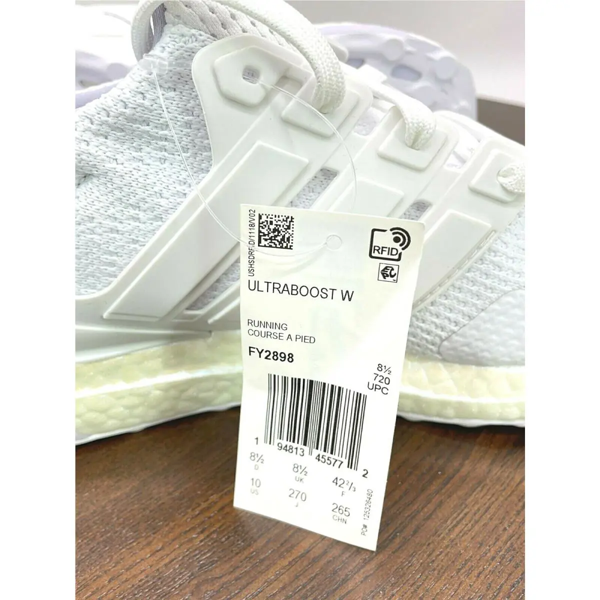 Adidas shoes - adidas Ultraboost - Ultraboost - FY2898 - White/White/White, Manufacturer: Cloud White/Crystal White/Supplier Colour 9