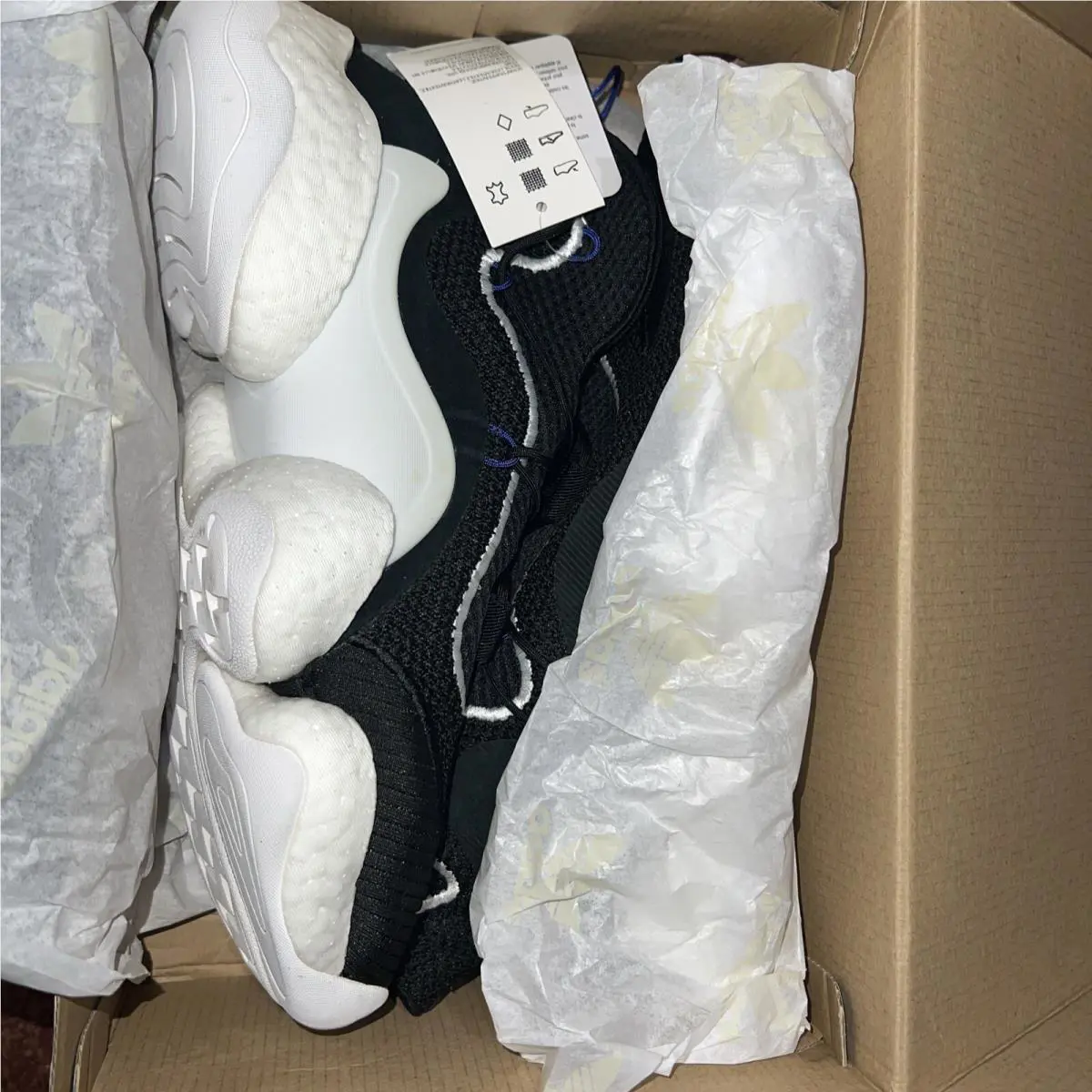 Adidas shoes - adidas Crazy BYW - Crazy BYW - CQ0991 - Black (UPC: 0191028746817) 2