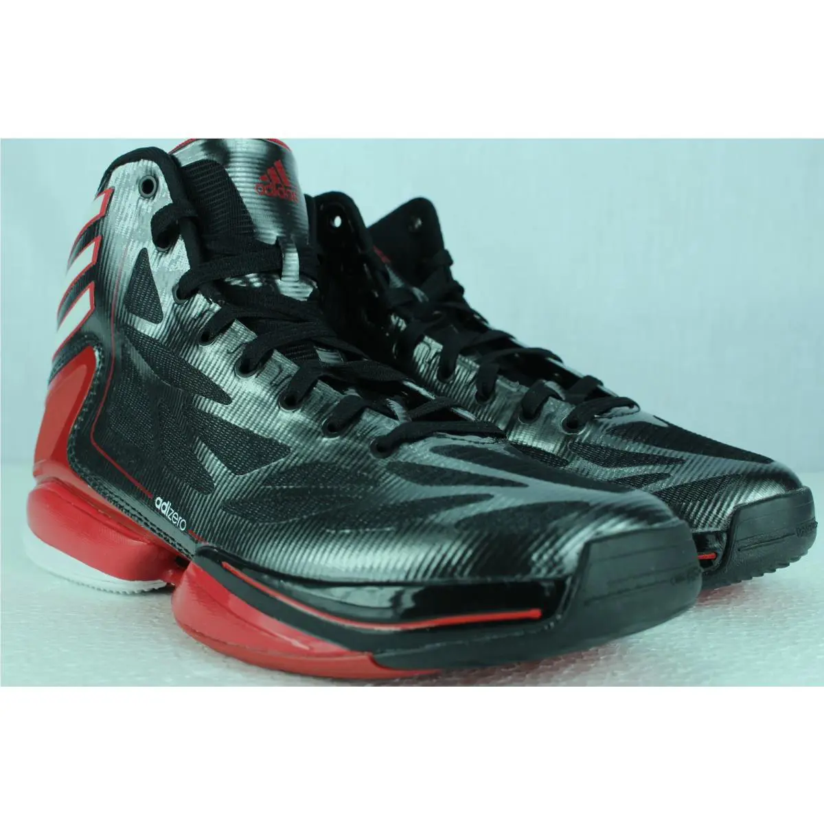 Adidas shoes - BLACK WHITE, RUN WHITE, SCARLET 1