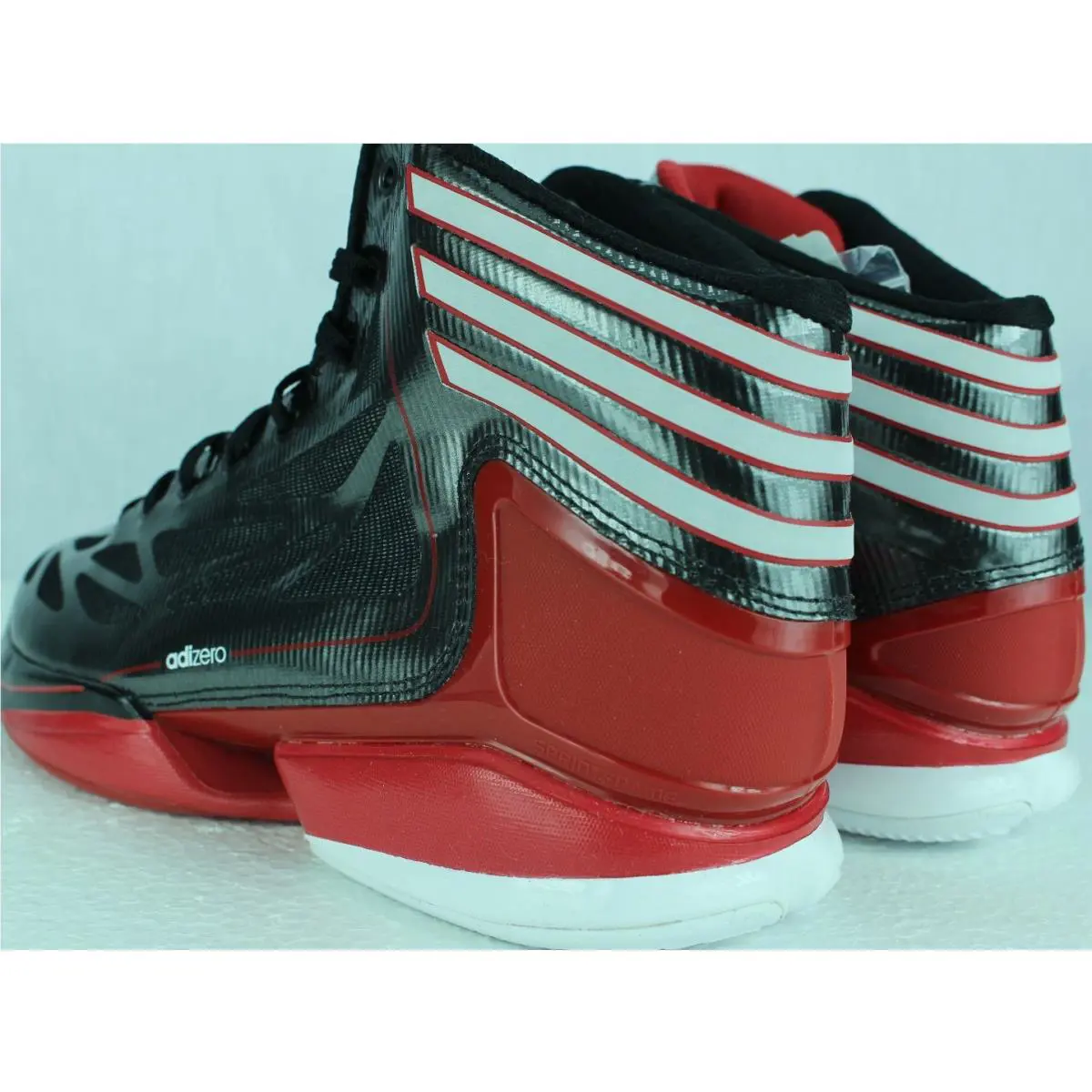 Adidas shoes - BLACK WHITE, RUN WHITE, SCARLET 4