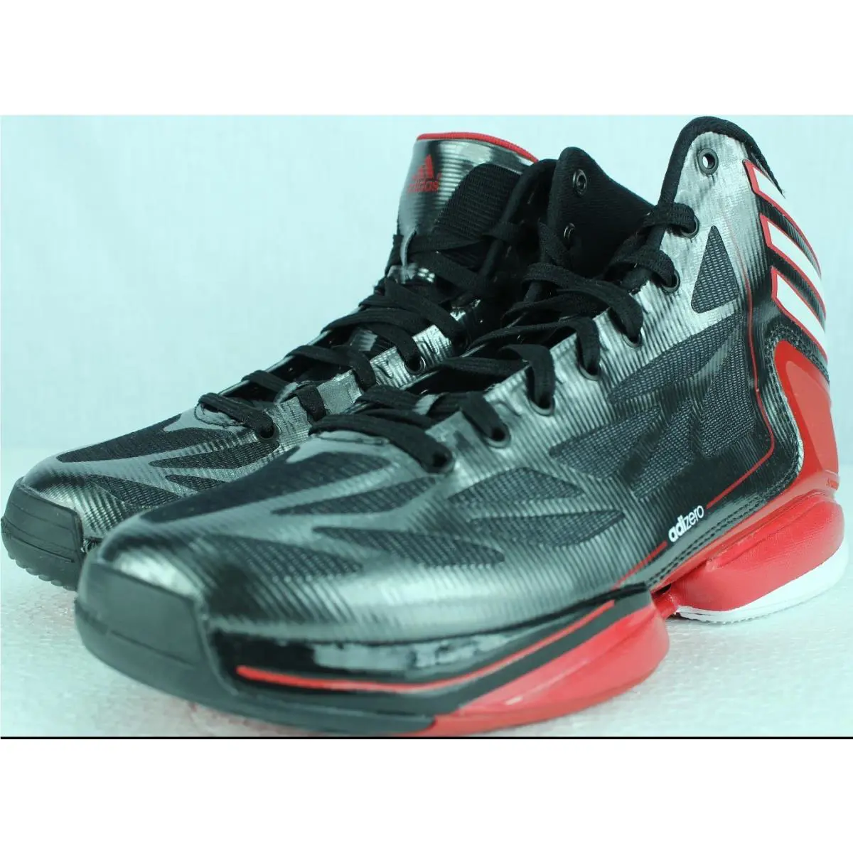 Adidas shoes - BLACK WHITE, RUN WHITE, SCARLET 2