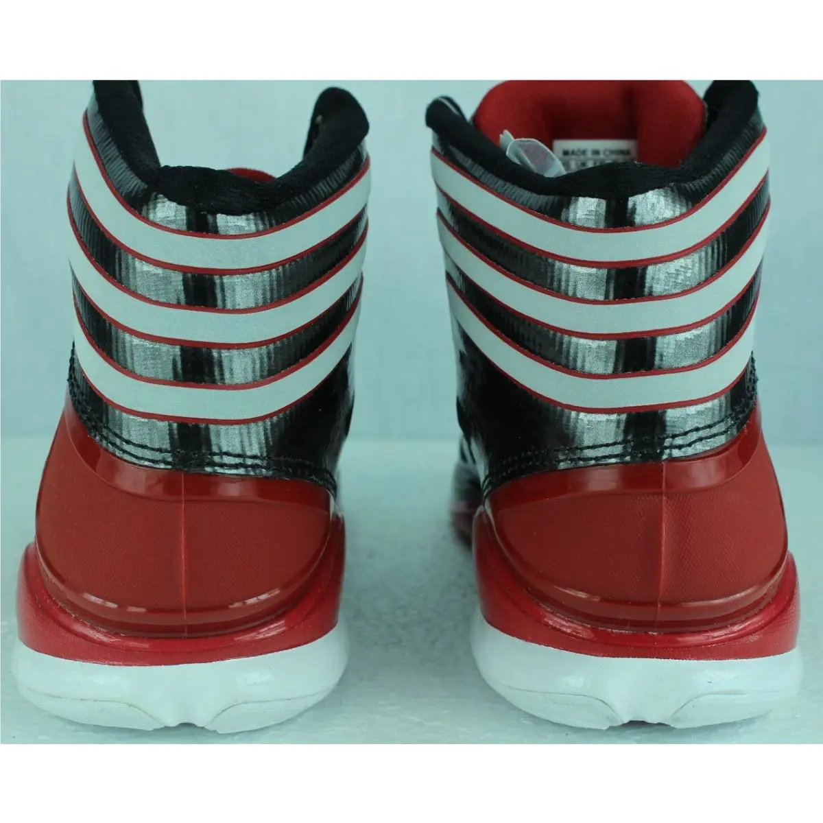 Adidas shoes - BLACK WHITE, RUN WHITE, SCARLET 3