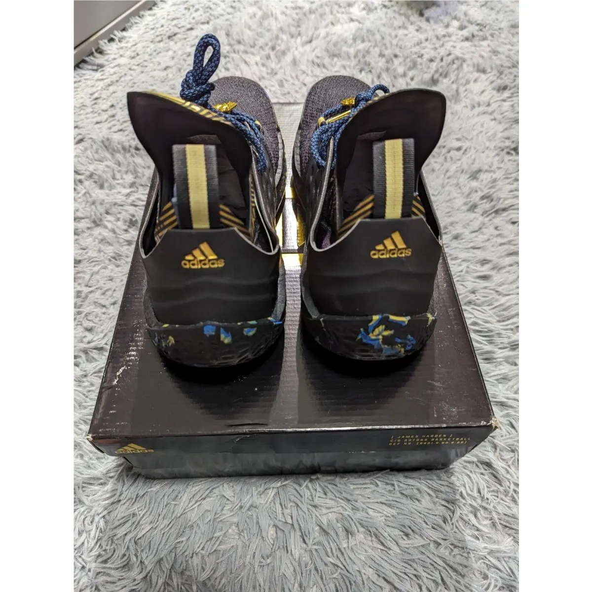 Adidas shoes - adidas Harden Vol. 2 - Harden - F36848 - black gold (UPC: 191525883428) 1