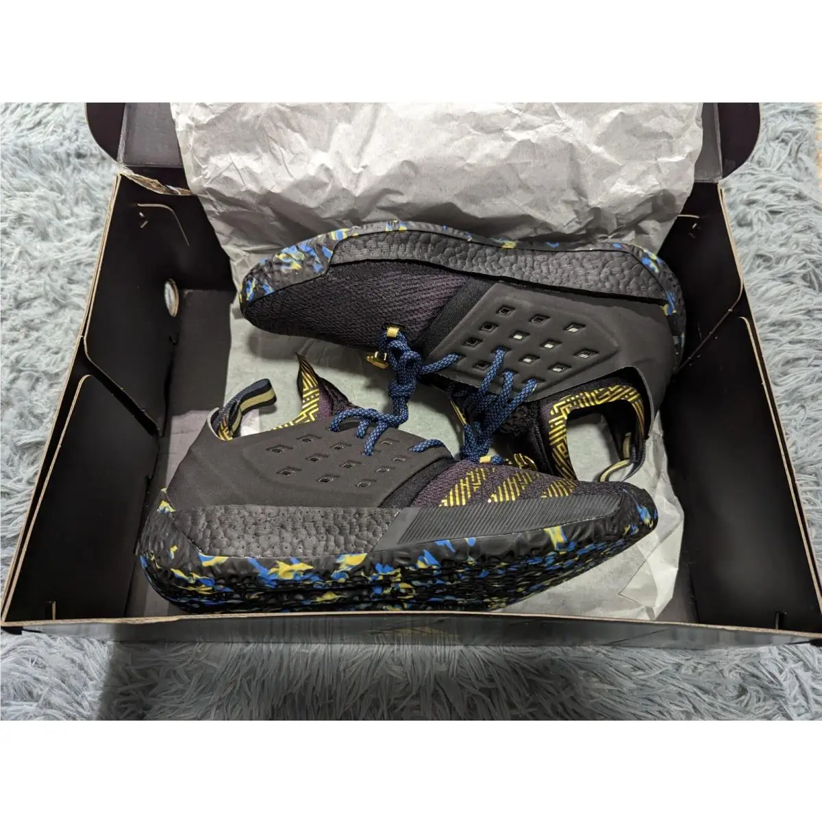 Adidas shoes - adidas Harden Vol. 2 - Harden - F36848 - black gold (UPC: 191525883428) 4