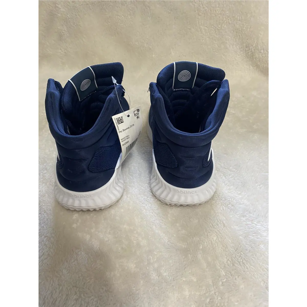 Adidas shoes - Pro Bounce 2018 - Pro Bounce - AH2666 - Blue, White (UPC: 0191039220764) 5