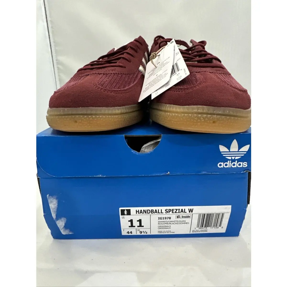 Adidas shoes - Handball Spezial - Handball Spezial - IG1978 - Shadow Red / Off White / Gum 6