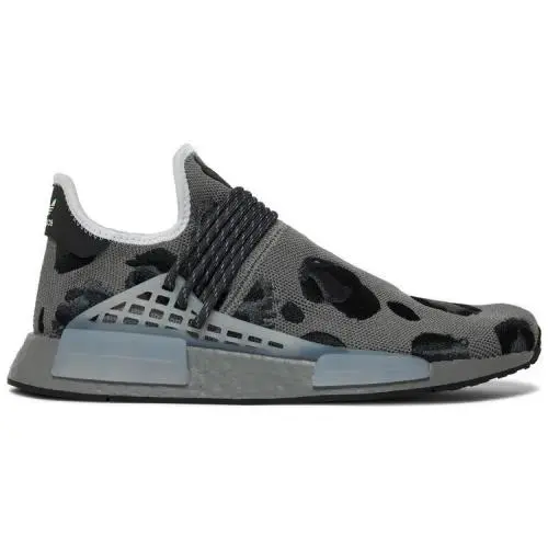 Size 11 - Pharrell x  Nmd Human Race Animal Print - Ash by Adidas