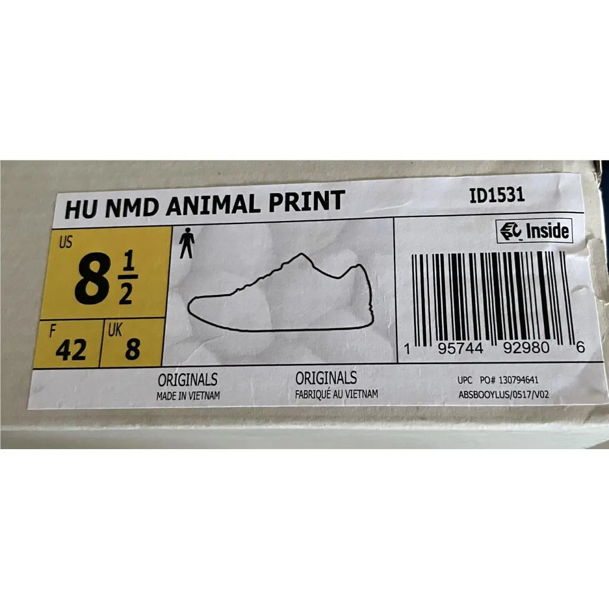 Adidas shoes - NMD Animal Print - NMD Animal Print - ID1531 - Gray (UPC: 195744929806) 11