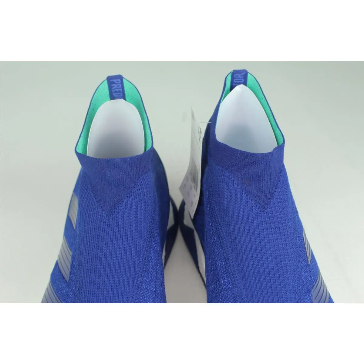 Adidas shoes - HI RESOLUTION BLUE, AERO GREEN (UPC: 191028520820) 4