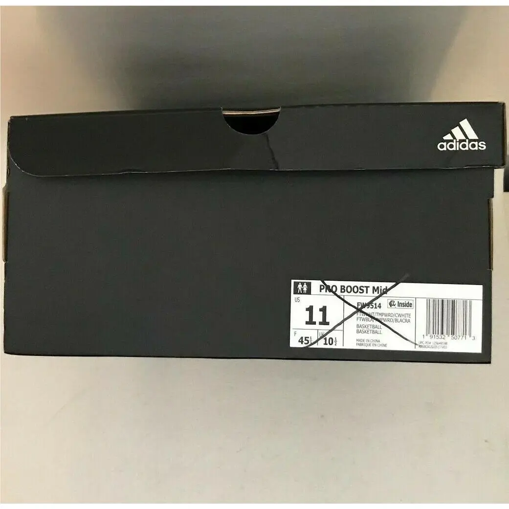 Adidas shoes - adidas Pro Boost Mid - Pro Boost Mid - FW9514 - White (UPC: 191532507713) 10