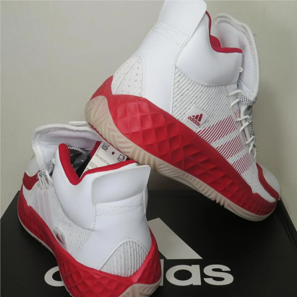 Adidas shoes - adidas Pro Boost Mid - Pro Boost Mid - FW9514 - White (UPC: 191532507713) 4