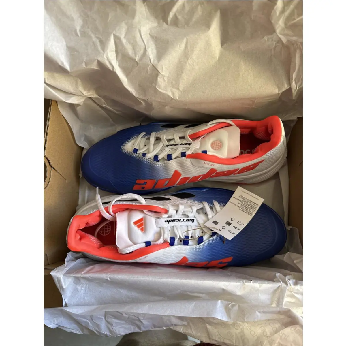 Adidas shoes - adidas Barricade - Barricade - HQ8917 - Blue (UPC: 195747115763) 0