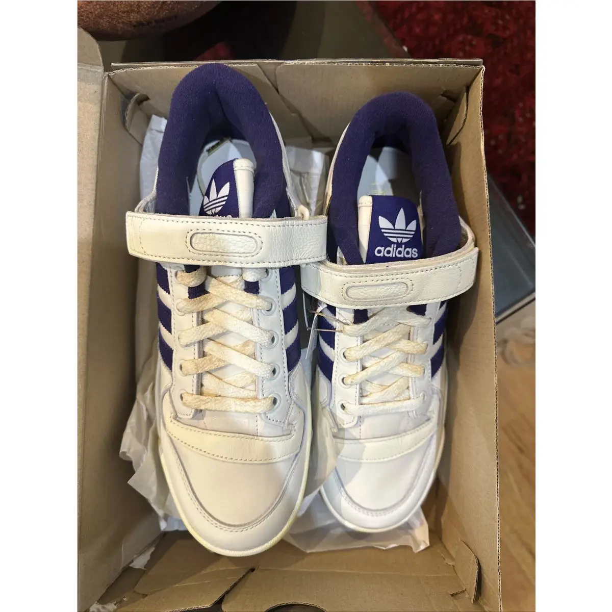 Adidas shoes - adidas Forum 84 - Forum - Cloud White / Collegiate Purple / Cloud 2
