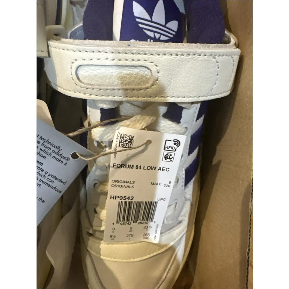 Adidas shoes - adidas Forum 84 - Forum - Cloud White / Collegiate Purple / Cloud 4