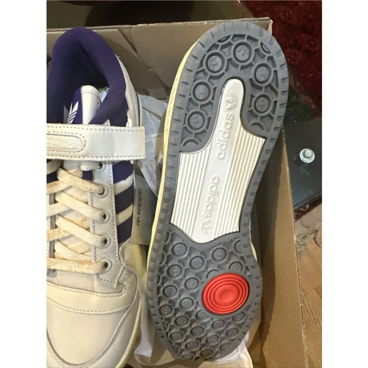 Adidas shoes - adidas Forum 84 - Forum - Cloud White / Collegiate Purple / Cloud 6