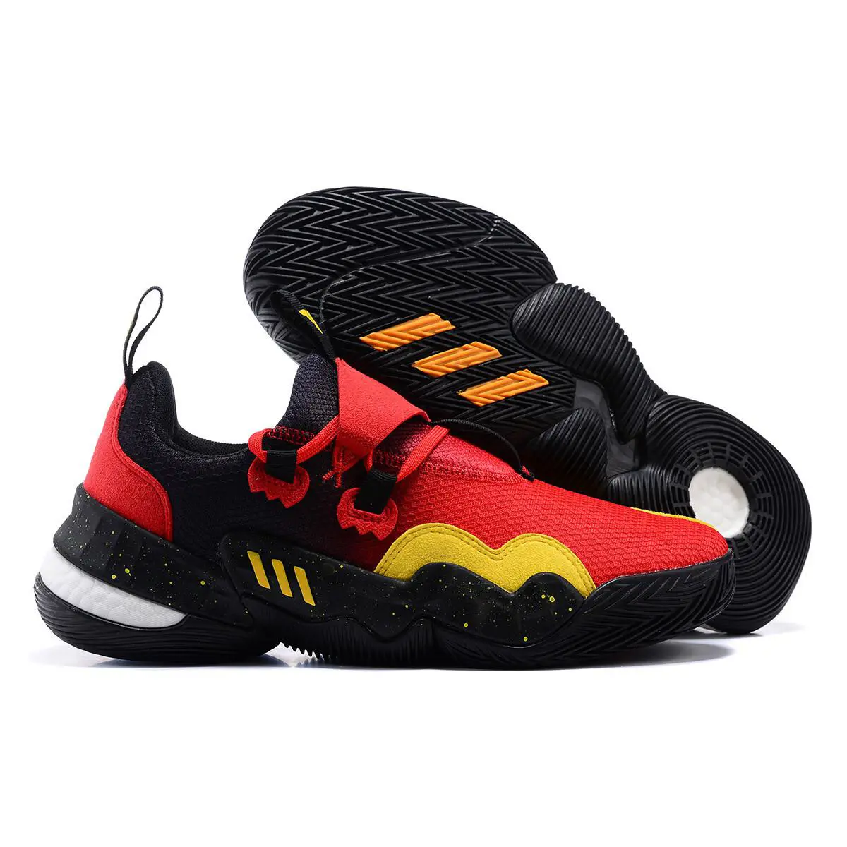 Adidas shoes - Red Black Gold - GY3772 1