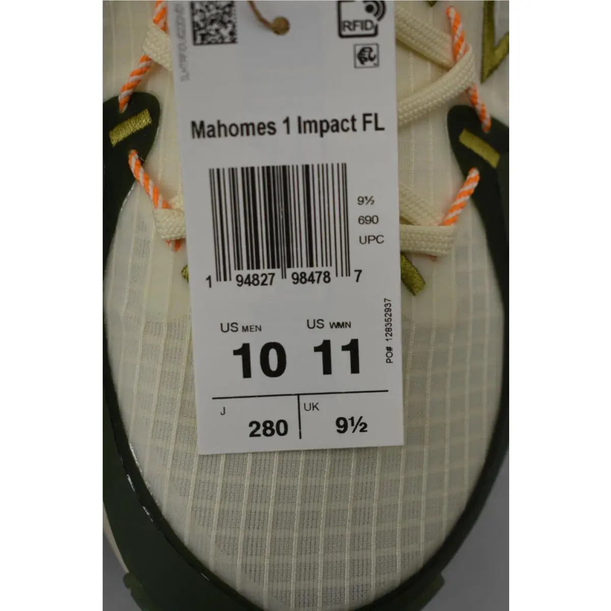 Adidas shoes - Adidas Patrick Mahomes - Patrick Mahomes - Cream (UPC: 194827984787) 8