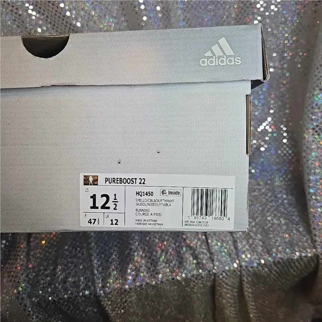 Adidas shoes - adidas PureBoost 22 - PureBoost - HQ1450 - Yellow (UPC: 195743186804) 10