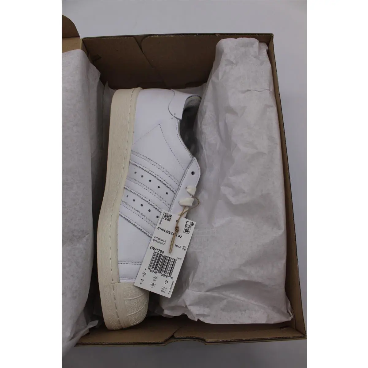 Adidas shoes - adidas Superstar 82 - Superstar - GW1798 - White (UPC: 195740089696) 5
