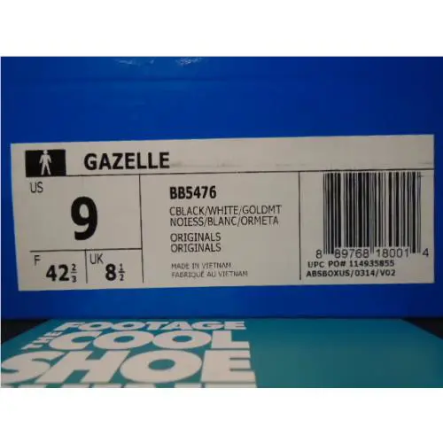 Adidas shoes - Gazelle - Gazelle - Black 6
