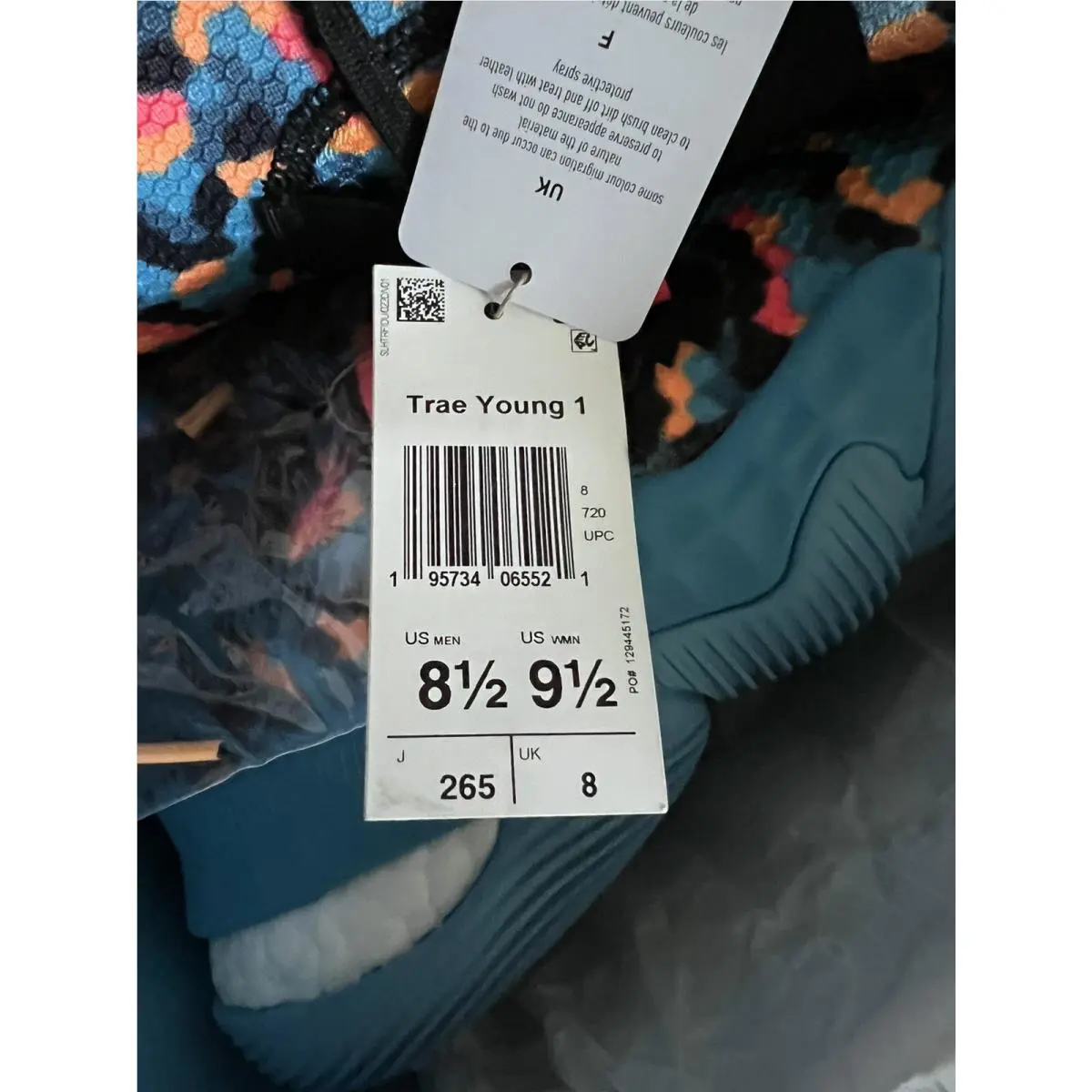 Adidas shoes - adidas Trae Young 1 - Trae Young - Multicolor (UPC: 0195734065521) 0