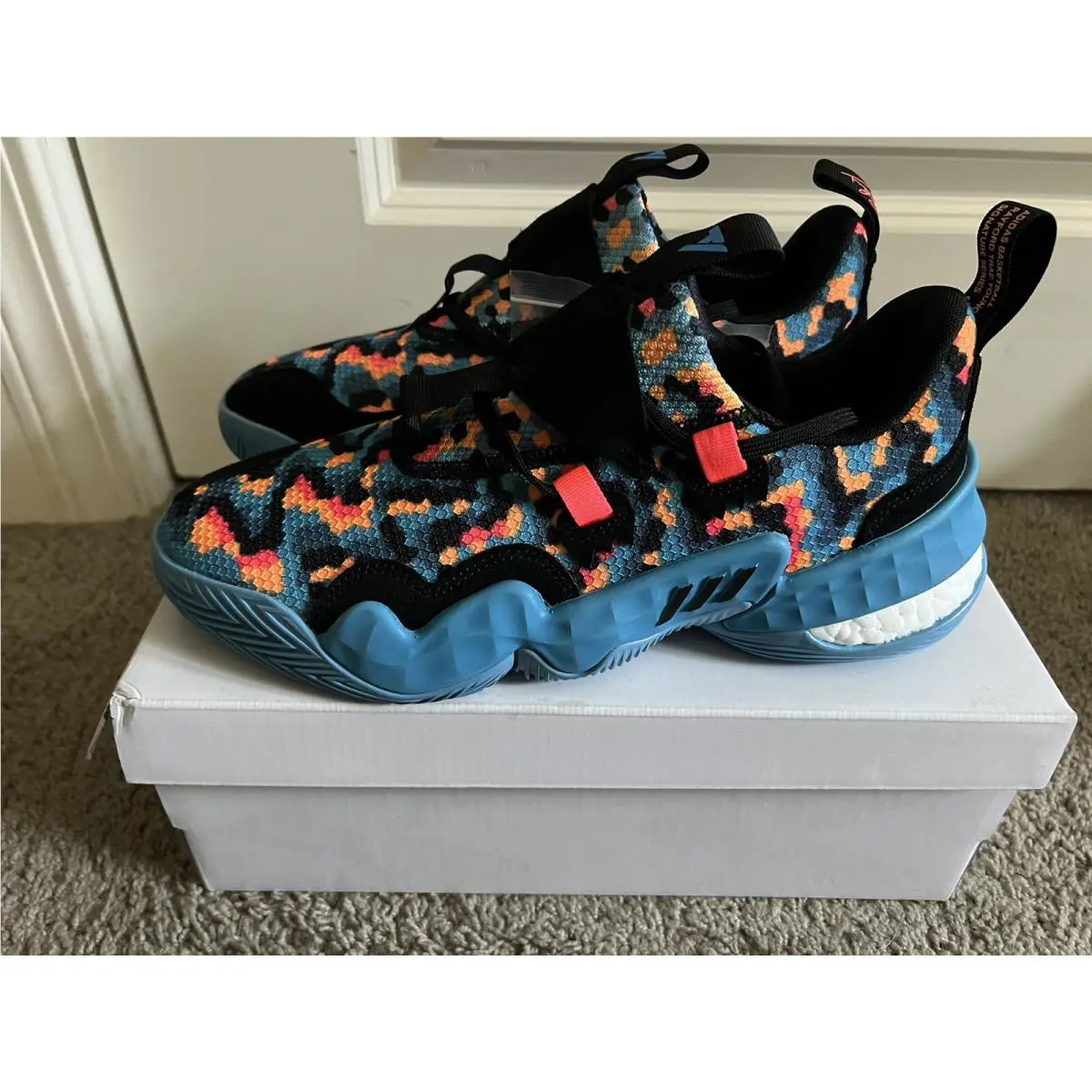 Adidas shoes - adidas Trae Young 1 - Trae Young - Multicolor (UPC: 0195734065521) 3