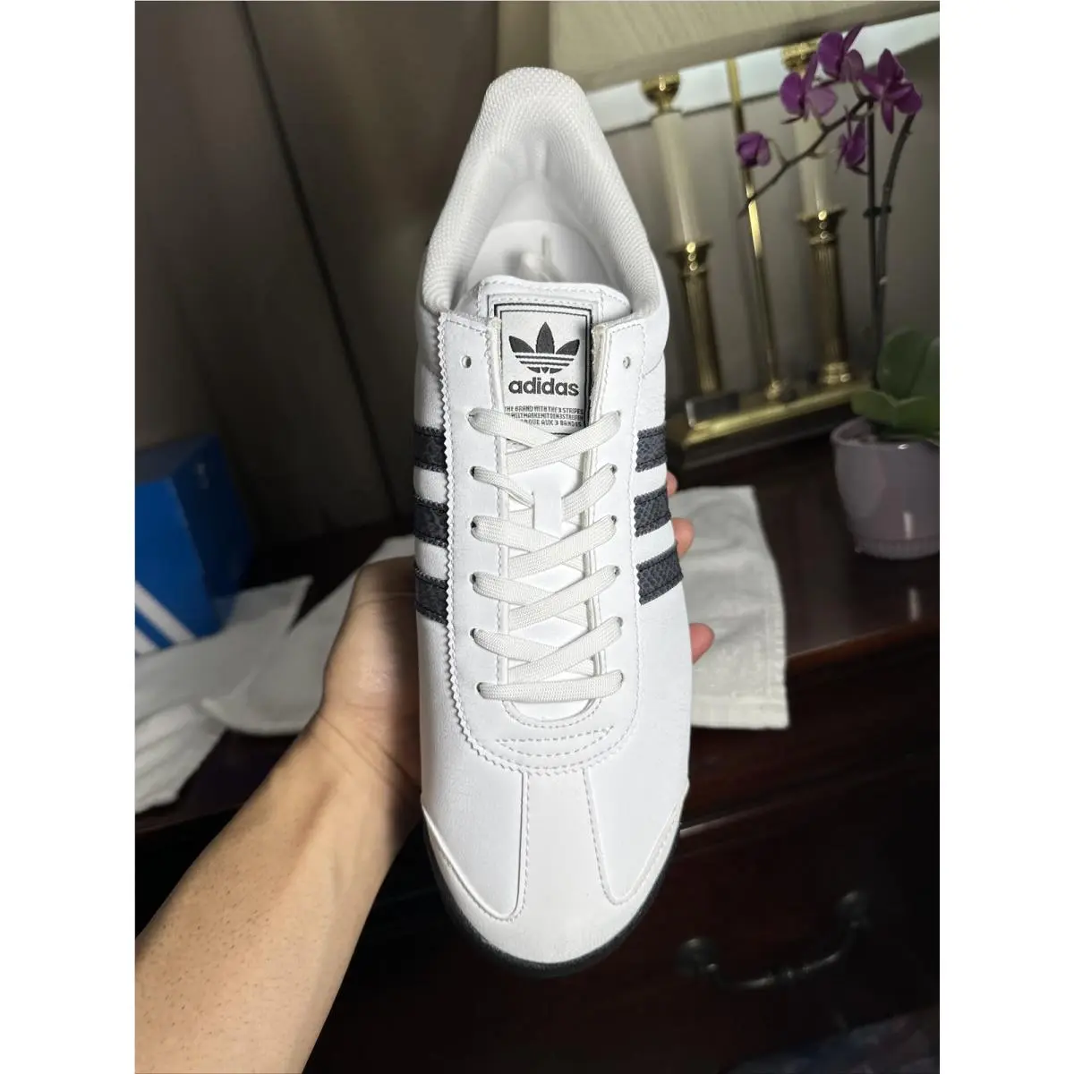 Adidas shoes - Adidas Somoa - Somoa - BB8580 - White 16