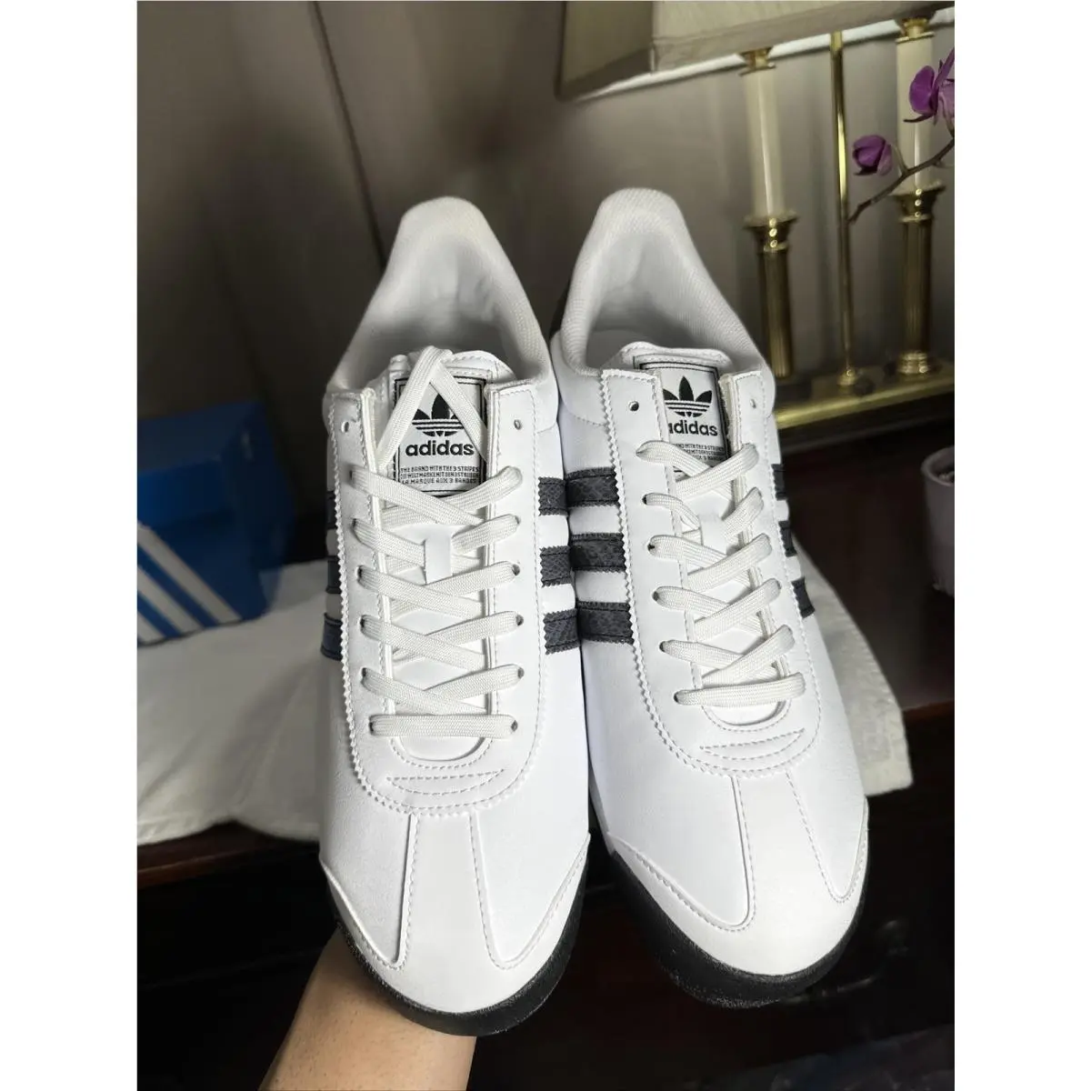Adidas shoes - Adidas Somoa - Somoa - BB8580 - White 4