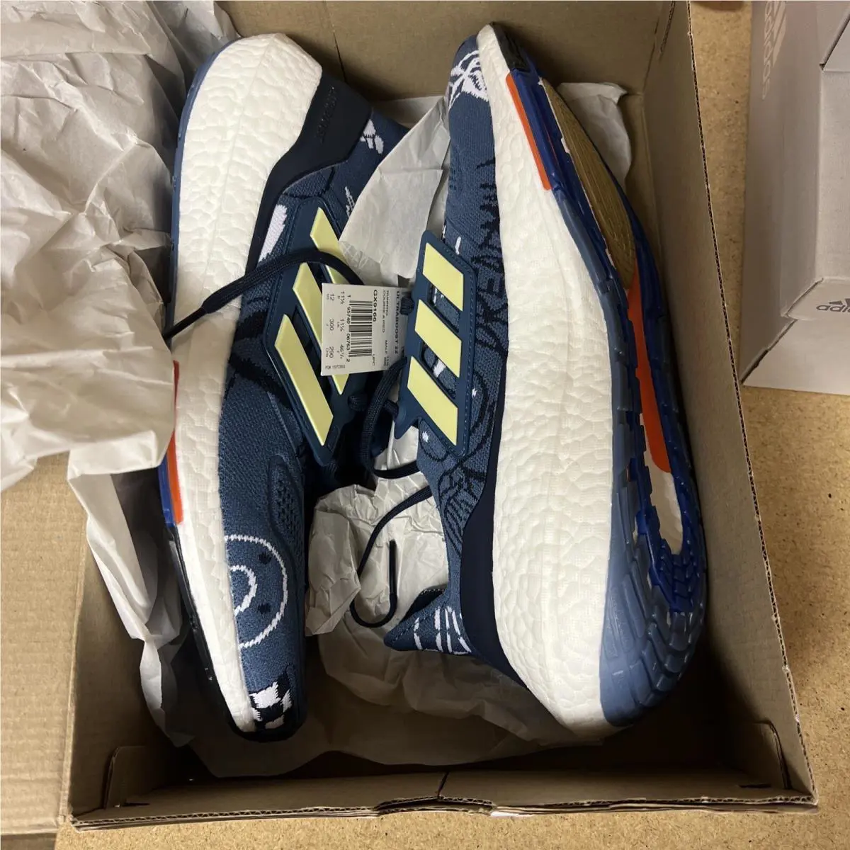 Adidas shoes - adidas UltraBoost 22 - UltraBoost - Blue, Main: Blue (UPC: 0195740067632) 3