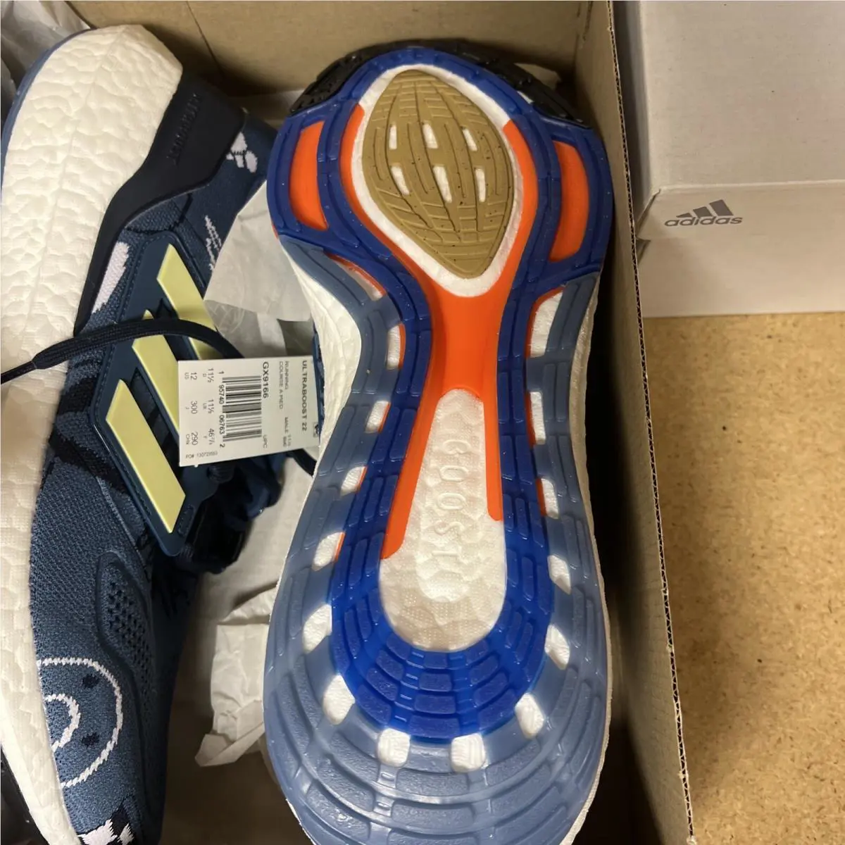 Adidas shoes - adidas UltraBoost 22 - UltraBoost - Blue, Main: Blue (UPC: 0195740067632) 4